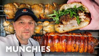 The Rotisserie King of San Francisco  Street Food Icons [upl. by Nnaear702]