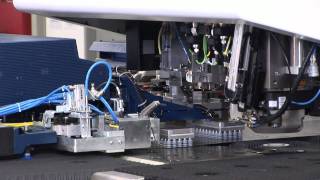 TRUMPF TruMatic 7000 Combination Punch Laser with SheetMaster [upl. by Oirasec]