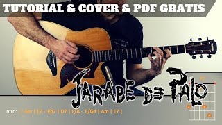 LA FLACA  Jarabe de Palo  PDF GRATIS  TUTORIAL  COVER [upl. by Aryc]