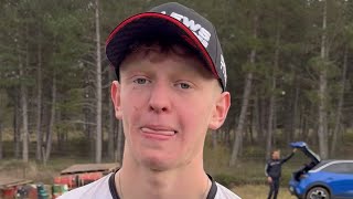 Ashton Brightmore interview post race hixpaniahardenduro3891 [upl. by Tiossem]