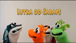 Lutka od čarape sock puppet DIY [upl. by Necyla849]