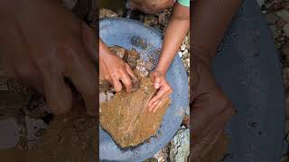 Wow‼️😱😱 finding gold behind hard mountain rocks is extraordinary goldprospecting golddiscovery [upl. by Huggins]