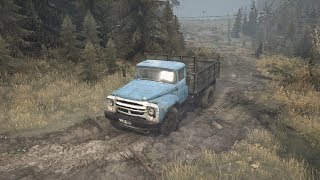 Mod ZIL 130  Spintires MudRunners [upl. by Mcquillin266]