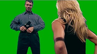 Vince McMahon “get on your knees” green screen [upl. by Agate]