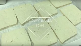 Crispy Baked Tofu [upl. by Norford]