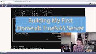 Building My First Homelab TrueNAS Server [upl. by Tenney]