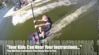 How To Water Ski with GoPro How To Water Ski Video For Beginners [upl. by Ahcsrop]