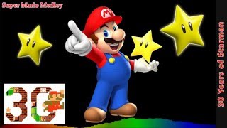 Super Mario Remix  30 Years of Starman Super Mario Medley [upl. by Mailli]