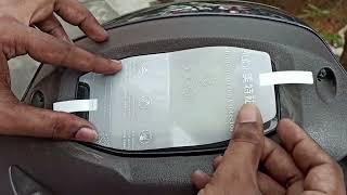 Step apply screen guard to scooty speedometer [upl. by Ginnie157]