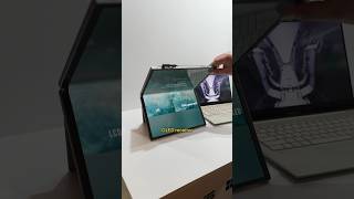 World’s 1st portable foldable OLED monitor 🖥️ ASUS ZenScreen Fold MQ17QH ces ces2024 [upl. by Lekim]