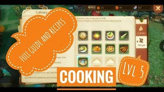 Laplace M  Lv5 Full Guide Cooking Cuisines  Recipes [upl. by Ozzy]