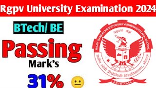 Rgpv BTech passing marks 31  Rgpv BTech students dont miss [upl. by Bander]