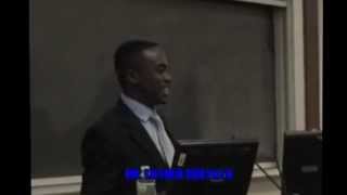 DR LUTHER CASTILLO CONFERENCE AT COLUMBIA UNIVERSITYwmv [upl. by Aurea]