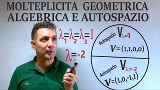 Autospazio molteplicità geometrica e algebrica [upl. by Mihe]