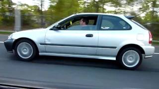 Mustang 347 stroker vs Honda civic turbo Part 2 [upl. by Giltzow]