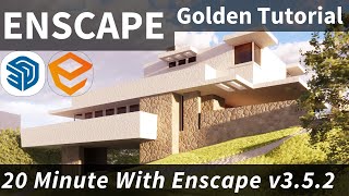 How To Render In ENSCAPE For SketchUp  Complete Guide [upl. by Miun799]