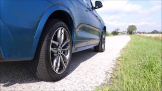 BMW X4 M40i Startup Revs and Launch Control [upl. by Zelle]