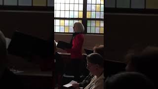 Carol Loverde sings “Ave Maria” at Trinity’s 50th Reunion Mass [upl. by Maurilla]