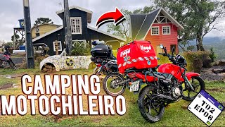 CHEGUEI AO CAMPING MOTOCHILEIRO  EXPEDIÃ‡ÃƒO BR101 SUL DO BRASIL  T02EP06 [upl. by Leirbma580]