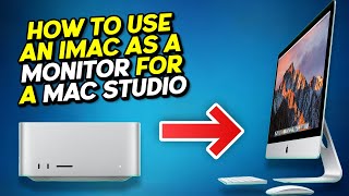 How to use an iMac as a monitor for a Mac Studio  DUET Display [upl. by Katherine481]