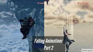 Xenoblade Chronicles 2  All Falling Death Animations ScreamsCries  Part 2 [upl. by Solegna696]