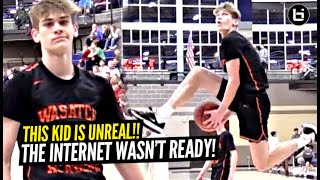 This Kid Is UNREAL Wasatch Academys Brennan Rigsby SHOCK US AGAIN With His BOUNCE [upl. by Nosrettap]