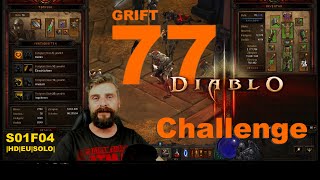 Diablo 3 S01F04 Grift 77  Solo  Hexendoktor quotWautschers D3 Challengequot KW35EU [upl. by Lief218]