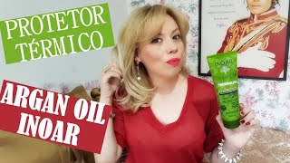 Protetor Térmico  Fazendo Escova  Thermoliss Defrizante Termoativado Argan Oil Inoar [upl. by Lorie]