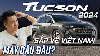 Hyundai Tucson 2024 đồn sắp về Việt Nam Dự kiến từ 769 triệu nâng cấp nội thất như Santafe 2024 [upl. by Broeder886]