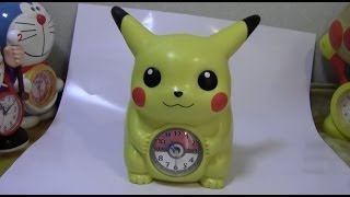 ピカチュウのレアな目覚まし時計 Pikachu of rare alarm clock [upl. by Noirred]