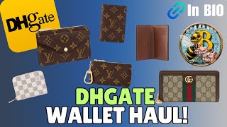 Bougie On A Budget DHGate Wallet Haul [upl. by Stephannie]