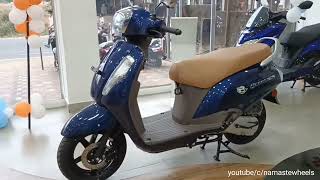 2022 Suzuki Access 125 CBS Special Edition Blue Colour  New Suzuki Access 125 Special Edition 2022 [upl. by Katherine]