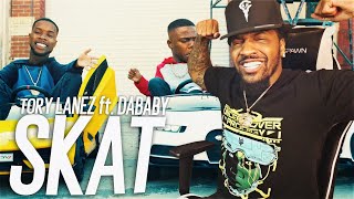 THIS VIDEO IS CRAZY  Tory Lanez  SKAT feat DaBaby REACTION [upl. by Omrelliug]