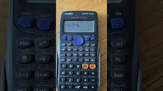 Scientific Calculator  How to add fractions with whole numbers [upl. by Eilsel]