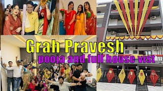 मेरे New House Grah Pravesh Ka धमाकेदार Vlog  HOUSE WARMING CEREMONY  Griha Pravesh Puja Vlog [upl. by Ived]