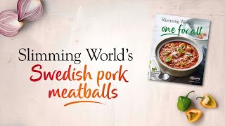 Slimming World Synfree Swedish pork meatballs recipe  FREE [upl. by Adihsaar]