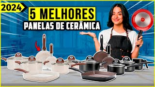 As 5 Melhores Panela de Cerâmica Panelas de Ceramica Em 2024 [upl. by Leeanne]