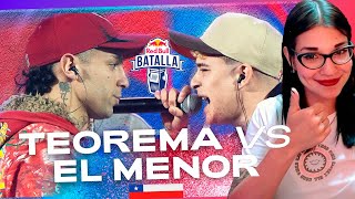 TEOREMA VS EL MENOR  RED BULL CHILE 2023  CATDELESPACIO [upl. by Notniuq495]