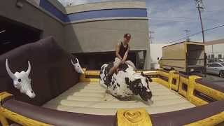 Premium Mechanical Bull by Extra Fun Jumpers [upl. by Aksehcnarf]