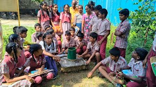 ZPHS Girls Narsampetrain gaugefield visit at irrigation office Narsampet [upl. by Sollows844]