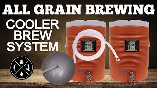 All Grain Brewing on a Cooler Brew System [upl. by Lenod805]