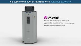 GE Smart Flexible Capacity Water Heater  How it Works Video – Horizontal [upl. by Yemirej]