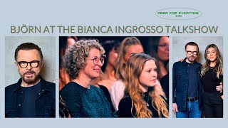 Björn at the Bianca Ingrosso Talkshow [upl. by Mayfield]