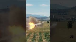 Russian Ka50 Helicopter Attacks French Soldiers  DCS [upl. by Akinom904]