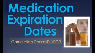 Everything You Need to Know about Medication Expiration Dates [upl. by Adriano]