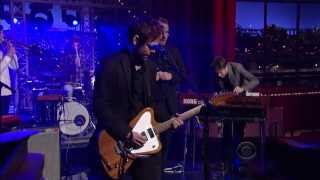 The National  Dont Swallow the Cap on Letterman 052013 [upl. by Aldarcie]