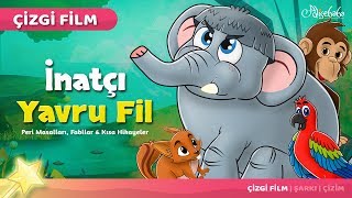 Adisebaba Çizgi Film Masallar  İnatçı Yavru Fil [upl. by Yrohcaz]