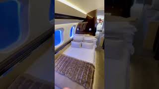 🛩 Bombardier Global 7500 Interior Tour [upl. by Folberth]