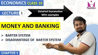 Barter System and Its Disadvantages  Money and Banking  Class 10  Economics [upl. by Adyam]