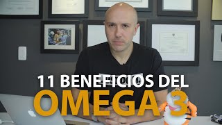 11 Grandes Beneficios del OMEGA 3  Dr Carlos Jaramillo [upl. by Terrena]